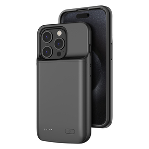 High Quality Slim <strong>Battery</strong> <strong>Backup</strong> Wireless Charging TPU Soft Phone <strong>Case</strong> <strong>External</strong> Power Bank Cover for iPhone 15 Pro Max - Product Image 6