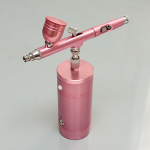 Portable Rechargeable Mini Electric Airbrush <b>Kit</b> With Adjustable Speed For <b>Model</b> Painting Artwork Gravity Feed USB Power - Product Image 4
