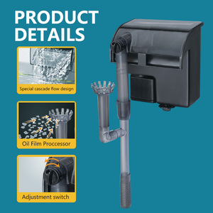 ジェネカ・アレアス XP-07 プラスチック製水槽アクセサリー 小型水槽用吊り下げ式外部フィルター-屋外デスクトップ用卸売 - Product Image 4