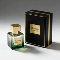 Flacon de parfum de nouvelle conception 30 ml 50 ml personnalisé de haute qualité unique et luxueux en verre vide