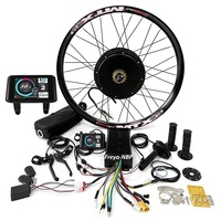 Kit Moteur de Moyeu pour Vélo Électrique Surron, Roue MTX 26"/27.5"/29" 72V3000W 3T 135mm 80A XT90 Sine Wave UKC1+ Sw900 Color
