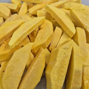 Chips de mangue lyophilisées en tranches croustillantes collation tropicale goût sucré sans sucre ajouté longue durée de conservation Halal préservé vente en gros en vrac - Product Image 1