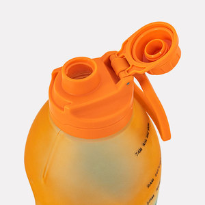 Sfuso <span class=keywords><strong>vuoto</strong></span> riutilizzabile motivazionale bpa plastica gratuita fitness palestra sport 1 gallone bottiglia brocca d'<span class=keywords><strong>acqua</strong></span> - Product Image 2