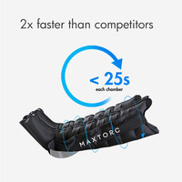 Bottes de récupération par compression d'air certifiées, pressothérapie, thérapie par le chaud et le froid, modes de massage réglables pour la récupération musculaire des jambes
