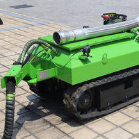 Machine de dragage polyvalente à haute pression 230 bars pour le nettoyage des sédiments et l'accumulation de sable dans les canalisations, pompe moteur 18KW 160m/h