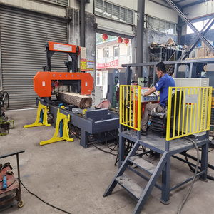Equipo de aserradero horizontal automático accionado hidráulicamente para corte de troncos de gran diámetro - Product Image 5