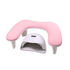 Custom Logo Russian Style Nail Hand Rest <b>Pillow</b> Manicure Arm Cushion for Nail Salon Table - Product Image 1