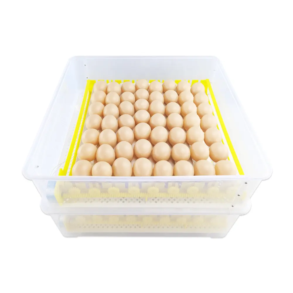 2024 fully automatic yellow 112 eggs roller dual power incubator mini incubator
