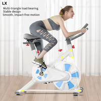 Bicicleta de Spinning Magnética Comercial con Volante de Inercia de 18 kg, Plegable, para Ciclismo en Interiores, con Registro de Calorías, para Gimnasio y Hogar