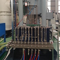 Four de pressage à chaud sous vide industriel haute température 2200°C pour traitement thermique haute pression de poudres céramiques SiC, AlN, B4C (500 tonnes)