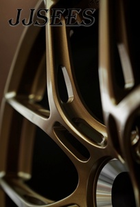 JJSEES Nuevas Llantas de Aleación de Aluminio Forjado Personalizadas para Automóvil, Cóncavas Profundas de 100 mm, 18-22 Pulgadas, 5x114.3, Garantía de 5 Años, LunHui, para Audi, Golf, Seat - Product Image 3