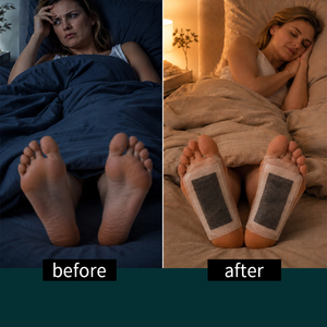 Patchs détoxifiants coréens pour les pieds, marque privée, nettoyage en profondeur, relaxation, amélioration du sommeil, élimination de l'humidité - Product Image 2