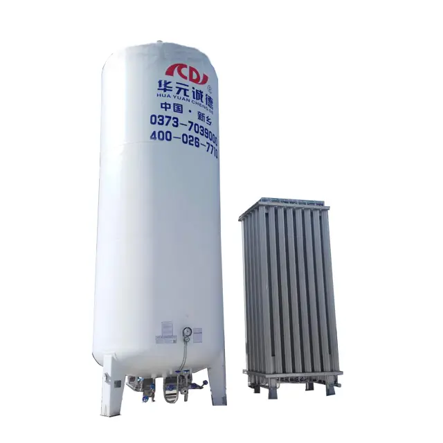 50 CBM Ngang Nhiệt Độ Thấp Áp Lực Tàu LNG Lưu Trữ Tank