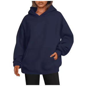 Fabricantes de Ropa de Alta Calidad, <span class=keywords><strong>Sudadera</strong></span> con Capucha Personalizada de Estilo Urbano para Mujer, <span class=keywords><strong>Sudadera</strong></span> con Capucha para Otoño - Product Image 4