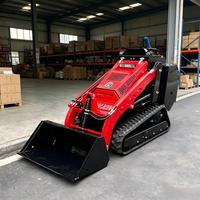 Minicaricatore cingolato Euro 5 CE EPA con motore Kubota per giardinaggio