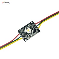 Module LED RGBW 4*1W DC5V 4 canaux adressable SPI intelligent programmable ultra lumineux 4 watts connectable RGBW blanc chaud 3000K