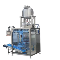 Empaquetadora automática de líquidos de sellado lateral de 4 líneas de 10 líneas para miel, enjuague bucal, champú, gel de ducha, salsa de tomate, etc.