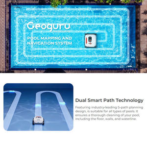 I Robot pulitori della piscina di Design Cordless possono arrampicarsi sui muri e pulire la linea dell'acqua della piscina di 200 metri quadrati - Product Image 2