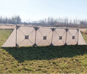 Paravent pliable carré quatre saisons pour camping extérieur, imperméable et coupe-vent, pour repas et barbecue - Product Image 6