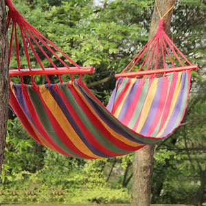 Hammock Hammock High Quality Portable Camping Hammock Canvas Hammock Fabric Hammock