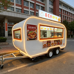 Irregular Design <b>Mobile</b> Kitchen <b>Trailer</b> for Street Snack Business Food Truck - Product Image 6