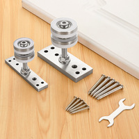 Roulette universelle robuste pour porte coulissante, nouvelle conception pliable multi-angle, style moderne, roue à gorge suspendue pour applications hôtelières