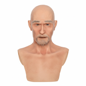 หมวกสยองขวัญฮาโลวีนทำจากซิลิโคนหน้ากากสำหรับตกแต่งคอสเพลย์แนวเขี้ยวลากดินสมจริงแบบเต็มหน้าสำหรับงานปาร์ตี้ - Product Image 1