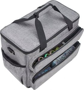 Free sample Taking the Case This multipurpose tote bag has several pockets for storing the majority of common <b>sewing</b> <b>machines</b> - Product Image 2