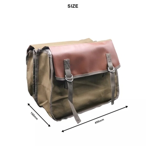 Sacoche latérale imperméable pour vélo RIDERACE, sacoche à outils, sacoche de selle pour vélo, sacoche en toile pour siège arrière, sacs à bagages - Product Image 6