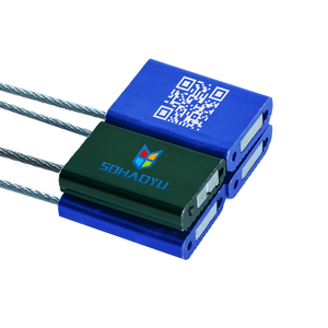 Sello de Seguridad Desechable para Cables ZL-013, Cierre de Puerta para Contenedores de Camiones, con Tira de Sellado de Aleación de Aluminio, Material Metálico - Product Image 1