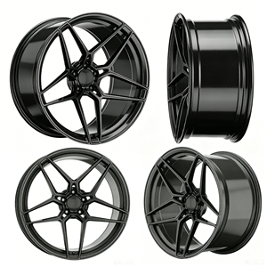 ล้อแม็กซ์สีดำเงา PCD 5x120 5x130 5x112 ขอบเว้าลึก สำหรับ Wrx Sti Rz34 - Product Image 6