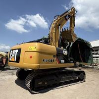 Excavatrice hydraulique d'occasion de 20 tonnes, d'origine japonaise, excavatrice d'occasion CAT 320d, excavatrices Caterpillar d'occasion