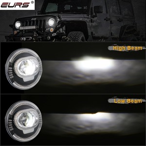 ไฟตัดหมอก RGB 7นิ้วพร้อมฟังก์ชั่นบังคับเลี้ยวอิสระสำหรับ VF4 Wrangler สไตล์ใหม่ - Product Image 3