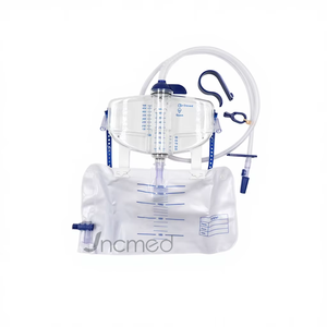 Túi dẫn lưu nước tiểu dùng một lần cho bệnh viện, chất liệu PVC, dung tích 500ml-2000ml, tiệt trùng bằng EO - Product Image 1