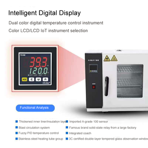 Hot Selling elektrische verwarming constante temperatuur heteluchtdroogoven met digitale instrumentcontrole - Product Image 2