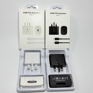 <span class=keywords><strong>Cargador</strong></span> de 3 pines Enchufe británico 25W <span class=keywords><strong>Cargador</strong></span> rápido Tipo C Adaptador de viaje USB C PD <span class=keywords><strong>Cargador</strong></span> de pared para <span class=keywords><strong>Samsung</strong></span> S21 S22 S23 S24 Note 10 - Product Image 1