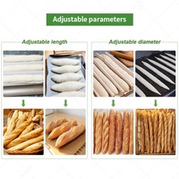 Machine à pain français et baguette, façonneuse de pain, façonneuse de pain de mie, façonneuse de pain à bande, prix raisonnable