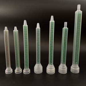 PMC08-24 MCQ08-24 MGQ08-24 MGQ08-20D MGQ10-24D en plastique jetable carré pointe de mélange cartouche adhésive époxy statique buse de mélangeur - Product Image 2