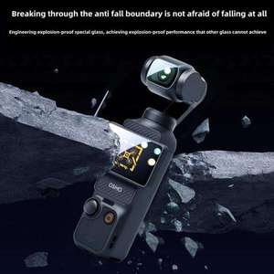 Film de protection d'écran en verre trempé pour DJI Pocket 4, protection d'écran HD résistante aux rayures pour DJI Osmo Pocket 3, accessoires - Product Image 5