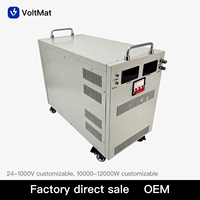 Régulateur de tension industriel à sortie unique 1000V-12000W, alimentation à découpage haute efficacité 88-89%, garantie 1 an