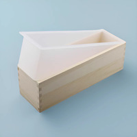 Moule à savon rectangulaire en silicone de 1200 ml, fait à la main avec du moule en résine de silicone, fabriqué en Chine