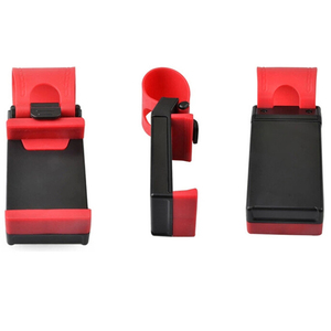 Soporte Universal para Teléfono Móvil para Volante de Coche, Anti-Caídas, ABS, Portátil, Mini, Modo Fijo - Product Image 3