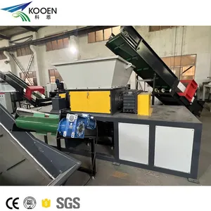 Kooen-maschinen Industrieholzzerkleinerer Reifenzerkleinerungsmaschine/Organizabfall-Schreddermaschine