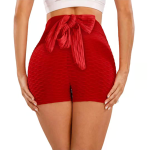 <span class=keywords><strong>Pantalones</strong></span> <span class=keywords><strong>Cortos</strong></span> de Yoga Baratos de Poliéster de Secado Rápido y Transpirables, Talla Grande, Shorts Deportivos con Efecto Levanta Glúteos, Leggings de Yoga para Gimnasio - Product Image 4