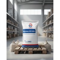Chlorhydrate de bétaine de qualité alimentaire pour porcs et bétail : favorise la croissance musculaire et la production de viande maigre