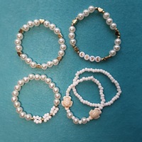 Lot de perles d'espacement en acrylique en gros, 12 compartiments, breloques perle, tortue, étoile de mer pour bijoux, approvisionnement en gros direct usine