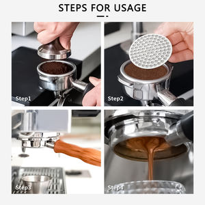 Precio al por mayor Espresso Puck Screen 51/53.5/58. Placa <span class=keywords><strong>de</strong></span> filtro <span class=keywords><strong>de</strong></span> café <span class=keywords><strong>de</strong></span> 5mm en pantalla <span class=keywords><strong>de</strong></span> malla <span class=keywords><strong>de</strong></span> filtro <span class=keywords><strong>de</strong></span> retrolavado <span class=keywords><strong>de</strong></span> repuesto <span class=keywords><strong>de</strong></span> Metal - Product Image 5