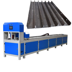 Prensa Punzonadora Hidráulica <span class=keywords><strong>de</strong></span> Doble Línea para Tubos Redondos y Cuadrados, Máquina Automática CNC para Perforación <span class=keywords><strong>de</strong></span> Tubos - Product Image 2