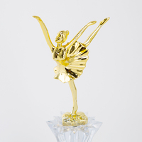 Trofeo de premio de alta calidad Diseño del fabricante Premios de copa de trofeo de plástico ABS para competición de baile de ballet AD80