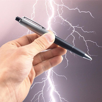 Nouveauté Cadeau de Fête : Gadget Farceur Choc Électrique en Forme de Stylo pour Amis – Blague Amusante pour Halloween